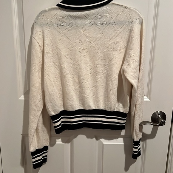 Sandro Two-Tone Bomber jacket - Picture 4 of 4